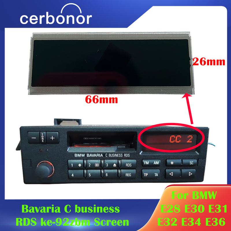 Car LCD Repair Display for BMW E28 E30 E31 E32 E34 E36 Bavaria C Business RDS Ke-92zbm Screen