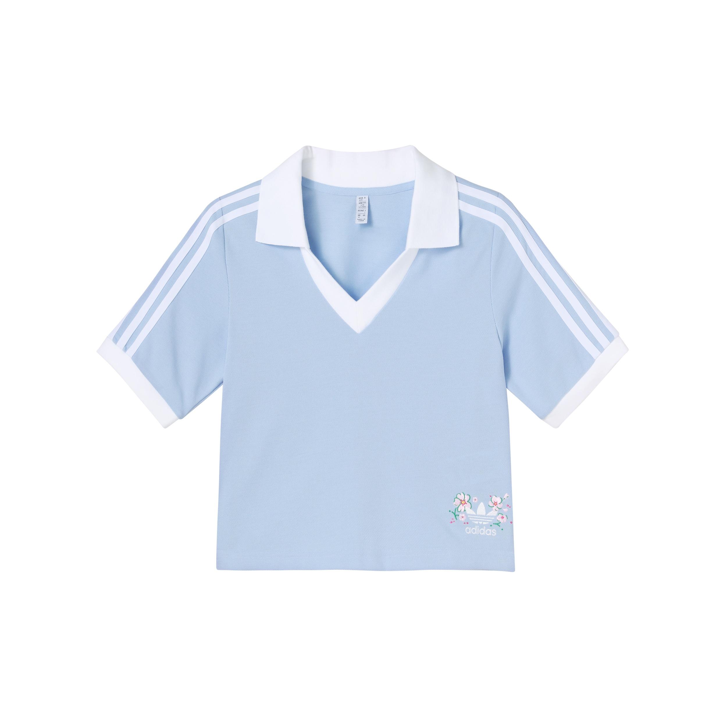 (WMNS) adidas short Sleeve Polo Shirt Blue Women s IP3756 XXS