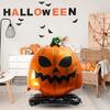 3 Sizes Halloween Pumpkin Balloons for Haunted House Doorway Party Home Decor Horror Pumpkins Aluminum Film Standing Balloon