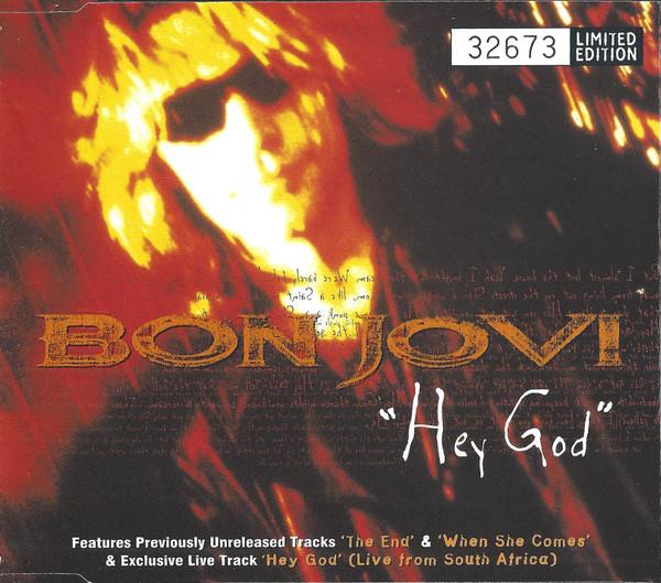 

CD BON JOVI - Hey God JOVCD21 Mercury 1996 Japan Rock Used