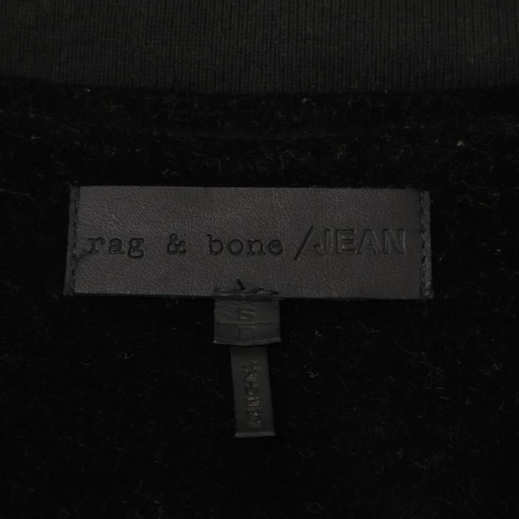 rag&bone Lambskin sleeve stadium jacket Jacket S blackUsed