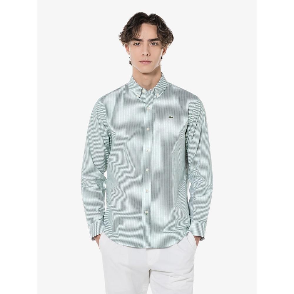 

LacoSte Мужская рубашка Oxford Stripe Ch352e 54g 132 q2nCh352e 54g132 042