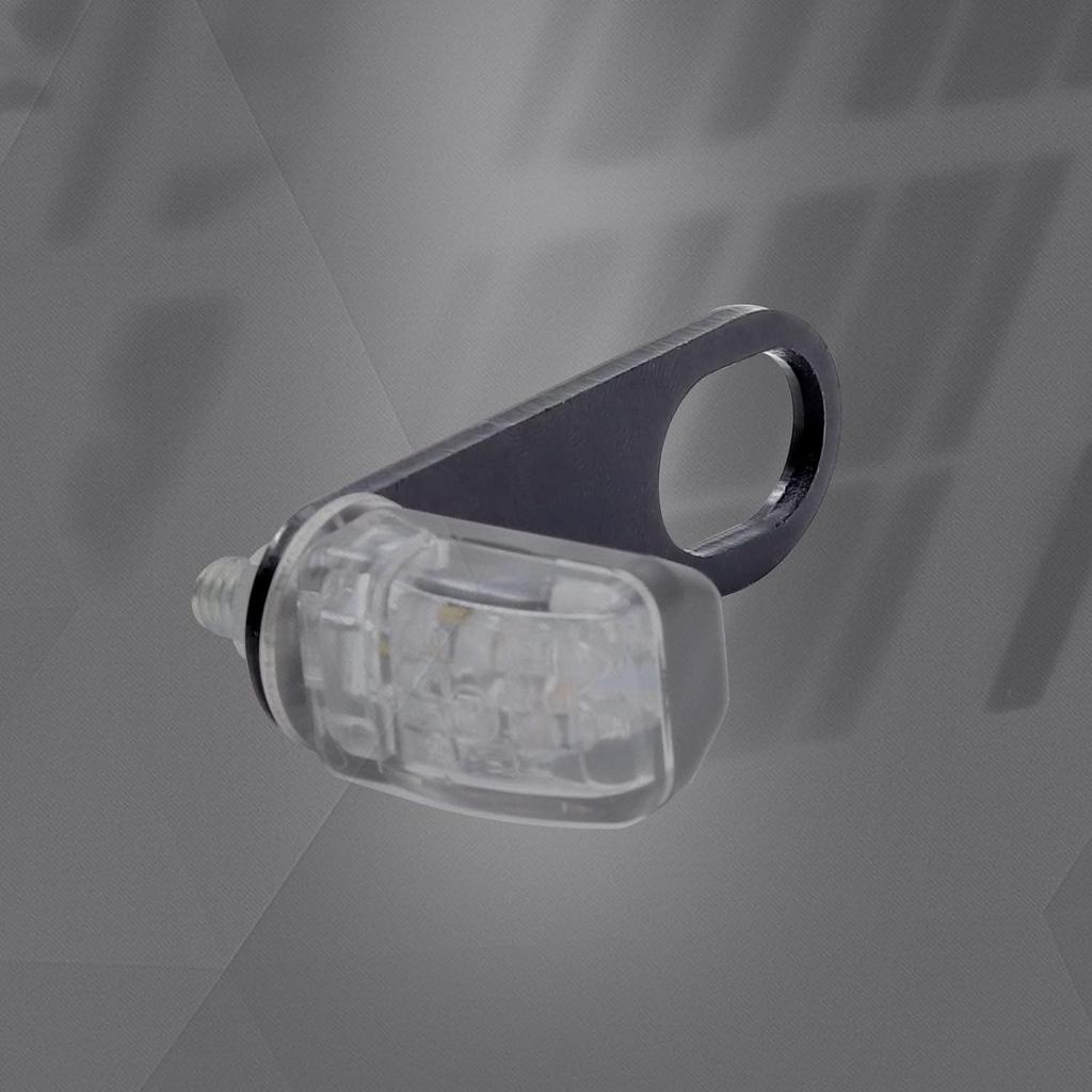 Biqing 2 Turn Signal Stays, Motorcycle Turn Signal Stay, Base Bike, Turn Signal Bracket, Durable, Exterior Parts, Black