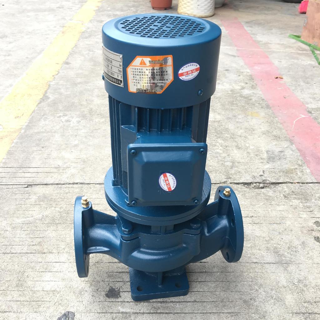IRG Vertical Pipeline Centrifugal Pump IRG100-200IA - 30KW Clean/Hot Water Circulation & Booster Pump