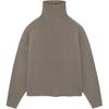 Fear of God Essentials Heavy Waffle Turtleneck Heather Grey Men Tops 192HO246191F