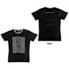 Joy Division 'Unknown Pleasures' Black Ringer  T Shirt - NEW Unisex T-Shirt