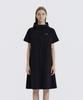 NATIONALGEOGRAPHIC N262Wop141 Women'S Freeze Stretch H-Line Hooded Short Sleeve Dress Black