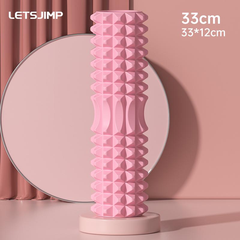 Συμπαγής Κύλινδρος Μασάζ από Αφρό EVA για Μυϊκή Χαλάρωση και Γιόγκα