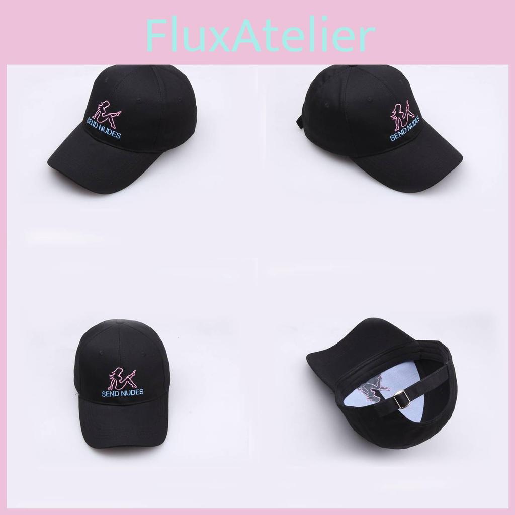 Embroidery Send Letter Nudes Women Pure Cotton Baseball Cap Outdoor Hat Sun