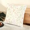 Boho Wildflowers Pattern Cushion Cover Soft Short Plush Pillow Cover Smooth Cozy Texture Aesthetic Cushion Case Home Decor