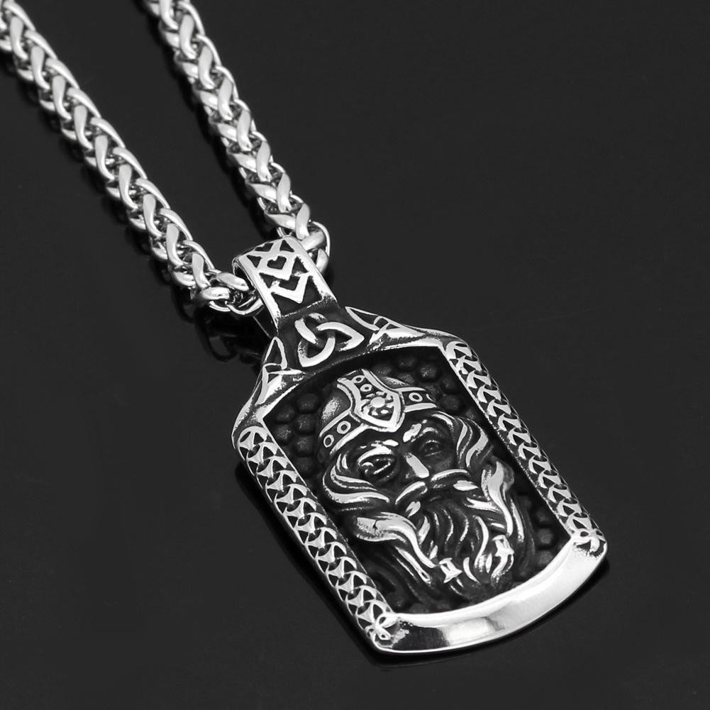 Viking Knight Nordic Necklace Nordic Rune 388