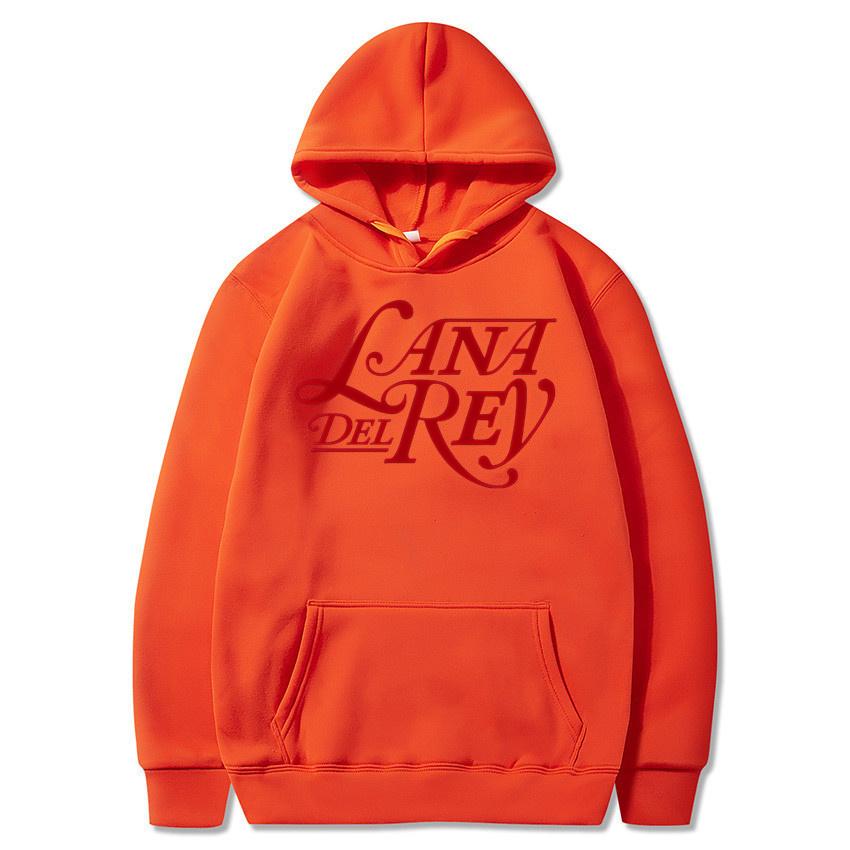 Lana Del Rey Logo Lightweight Hoodie Hoodies Men Fashion Long Sleeve Sweatshirts Women Streetwear
