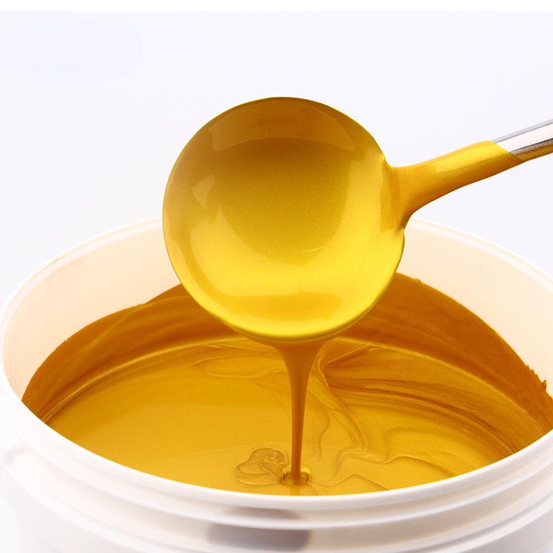 

Водорастворимая краска с золотой фольгой, пигменты для окрашивания мебели для DIY скульптур, таблички Будды, надгробные плиты, пигменты для росписи металлических изделий 100g