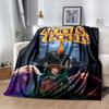 Hocus Pocus Flannel Blanket Soft Warm All-Season Throw, Design for Camping, Car Travel, Hiking Sofa, Bed, Office Perfect Gift for Parties