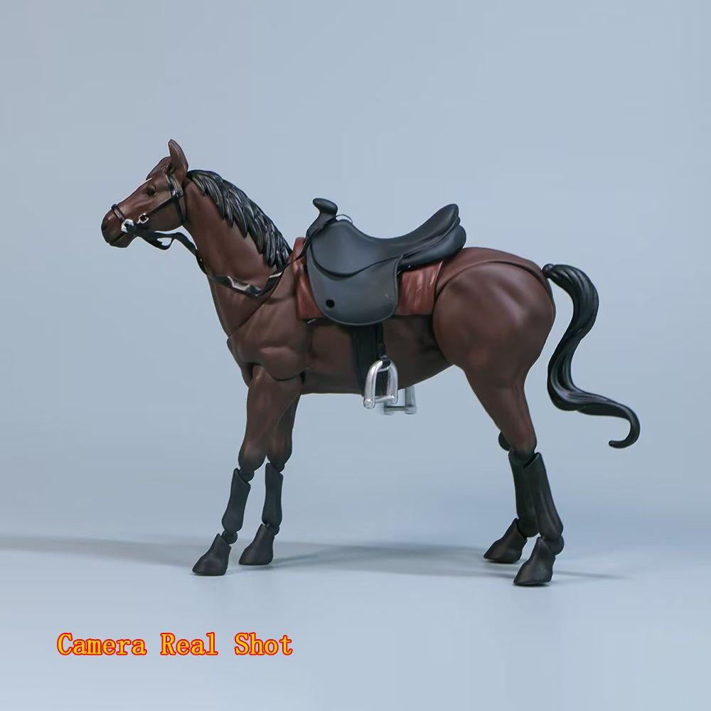 Creative Horse Figure 1/12 Animal Movable Horse For Figma Statue Collectible Model Doll Educational Toy Children Birthday Gifts