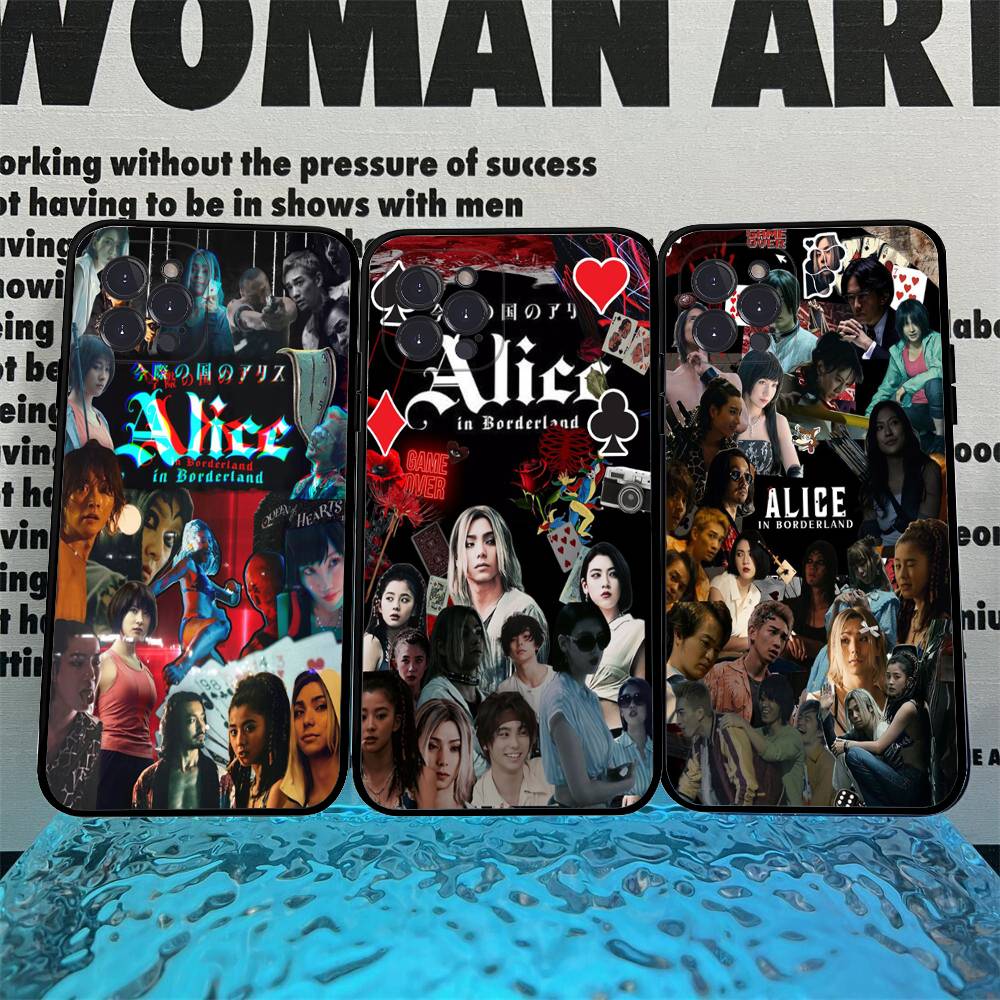 TV Alice In Borderland Movie Phone Case For IPhone 16 15 14 13 12 Mini 11 Pro XS Max X XR SE 6 7 8 Plus Soft Silicone Cover