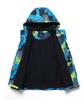 Boys' Camouflage Windproof Waterproof Plus Velvet Jacket for Medium and Large Children