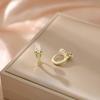 Delicate Ear Loops for Silicone Animal Earrings Without Piercing Ear Clips