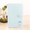 Jewelry Storage Book 120 Compartments Clip on Button Closure Clear Print Oblong Shape Necklace Earring Ring Jewelry Display Holder Household Stuff