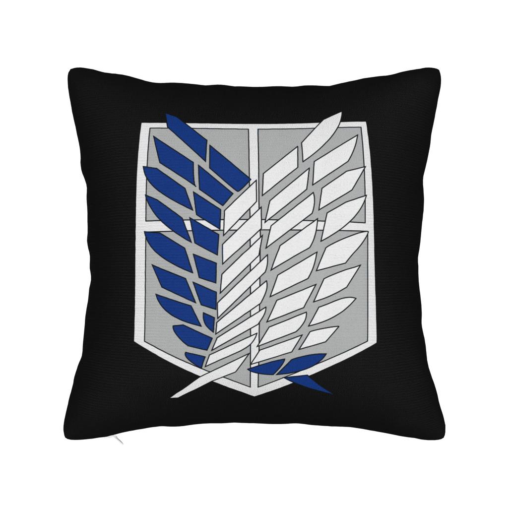 Armin Arlert Attack on Titan Kissenbezug Druckstoff Kissenbezug Dekorative Kissenhülle Sitzfläche Quadratisch 40*40cm