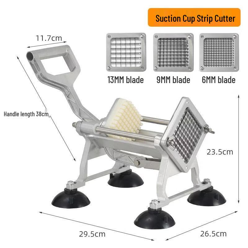 JingJingRS Manual Commercial Potato French Fry Slicer