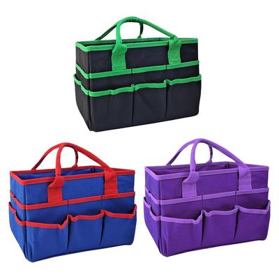 Bastel- und Kunst-Organizer-Tasche Kunstaufbewahrung Strukturierte Große Einkaufs-Tragetasche für Kunst-Lehrmittel Lehrer-Organisationswagen