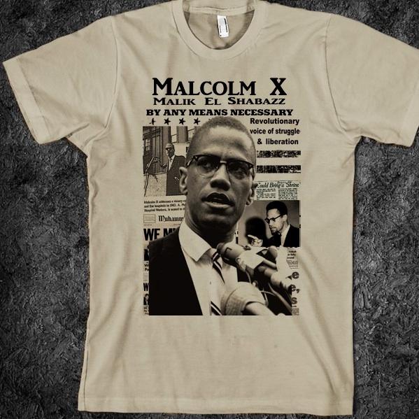 Malcolm X , Black History, Black Lives SZ S-2XL Tee Unisex T-Shirt XL