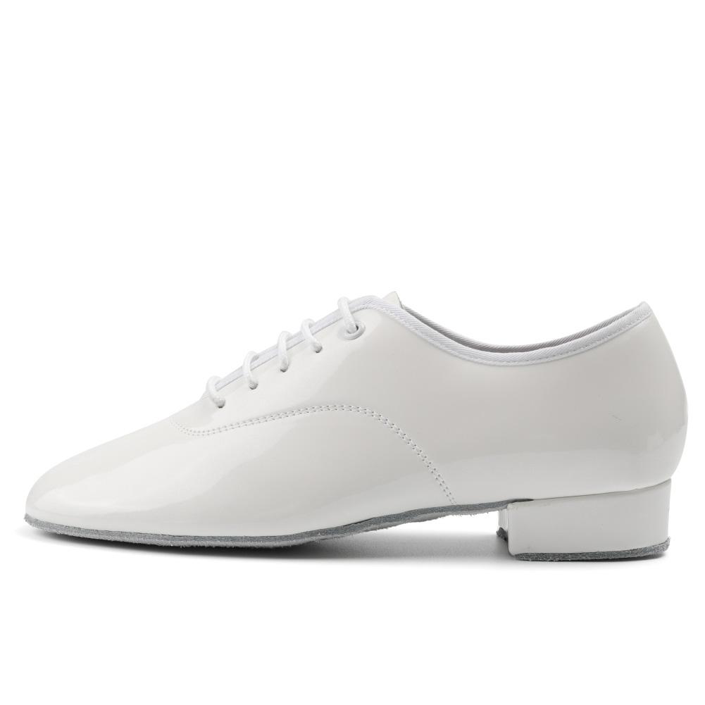 Herren Jungen Atmungsaktive Gesellschaftstanzschuhe Latein Jazz Tango Walzer Schwarze Lederschuhe