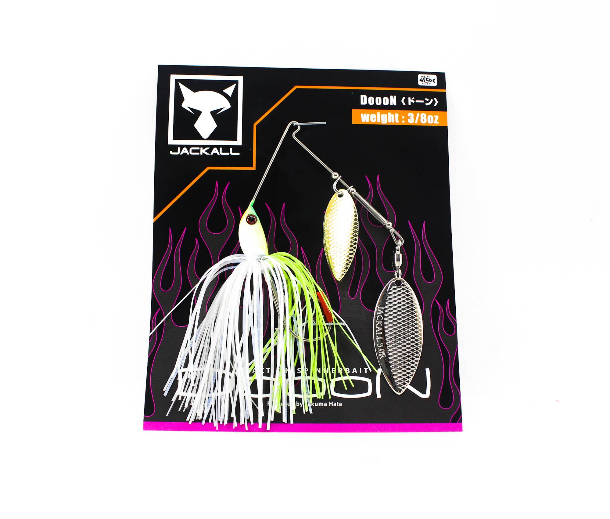 

Jackall Спиннер Приманка Приманка Doon 3/8 oz Шартрез Спинка Белая (0999)