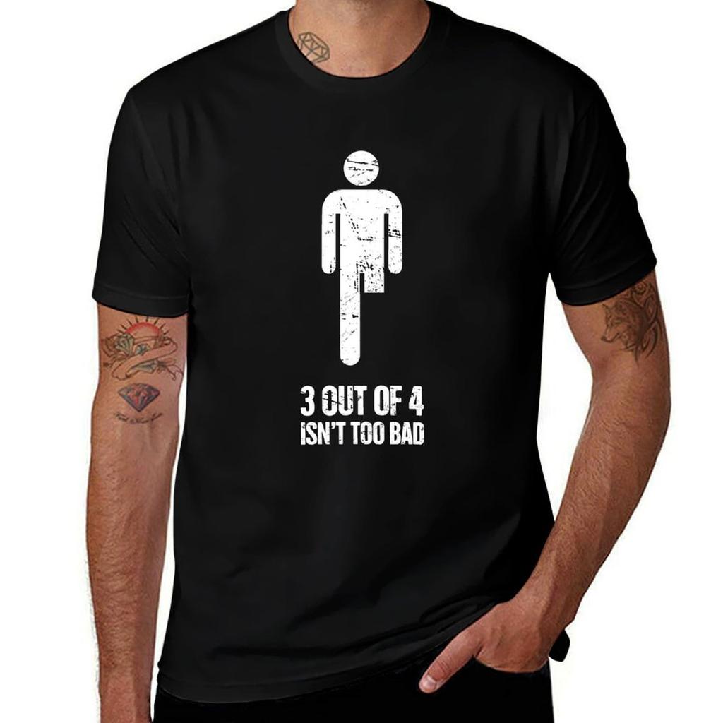Lustiges Amputierter Fehlendes Bein Amputierter Geschenk T-Shirt Arbeitskleidung Leichtes T-Shirt