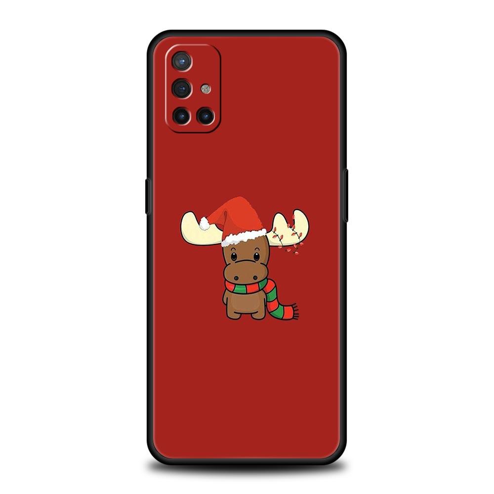 Pouzdro na telefon pro OnePlus 11 10 9 Pro 9T 12R 10R 9R 9RT 10T 8T 8 7 6T 7T Nord 2T CE 2 5G N200 N10 N100 Vánoční Santa Claus