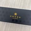 Used Unused CROSS Ballpoint Pen, Silver, with Box, Luxury Pen