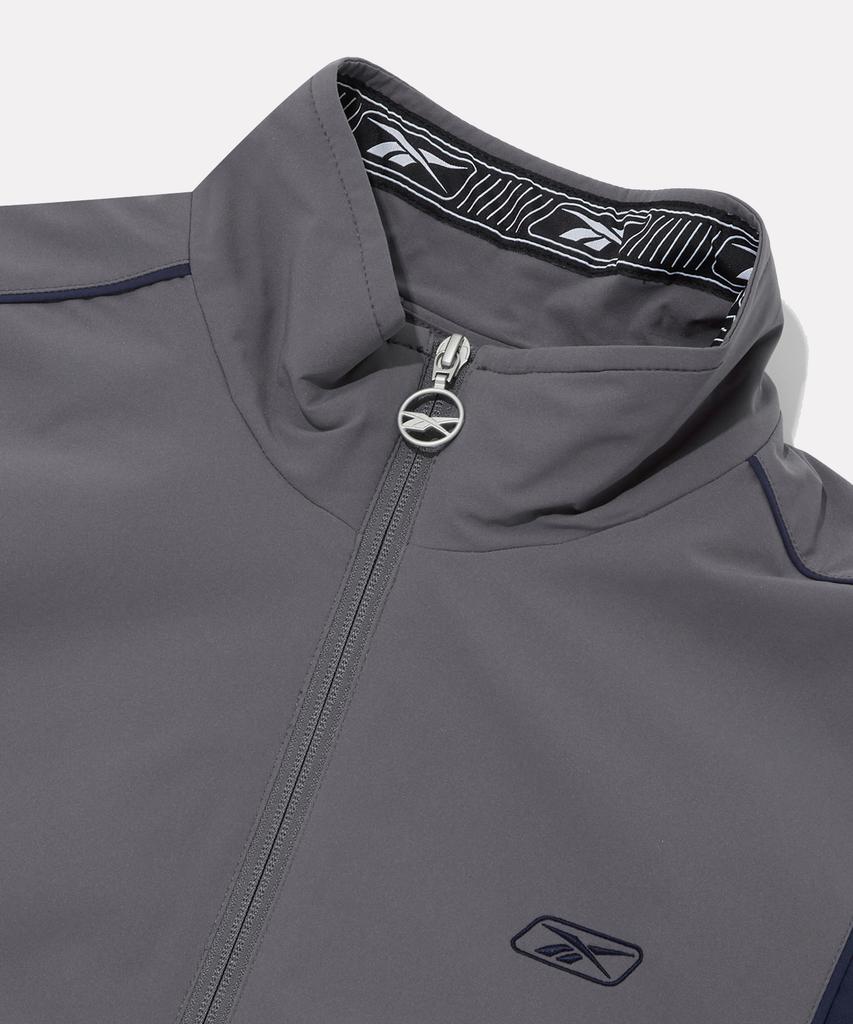 Reebok Premier Warm Mesh Windbreaker - Grey