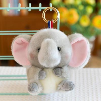 Adorable Penguin & Rabbit Plush Keychain Doll - Girls' Gift & Bag Charm
