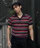 LMOOD Nautical Silket Cotton Pk Half Knit Navy