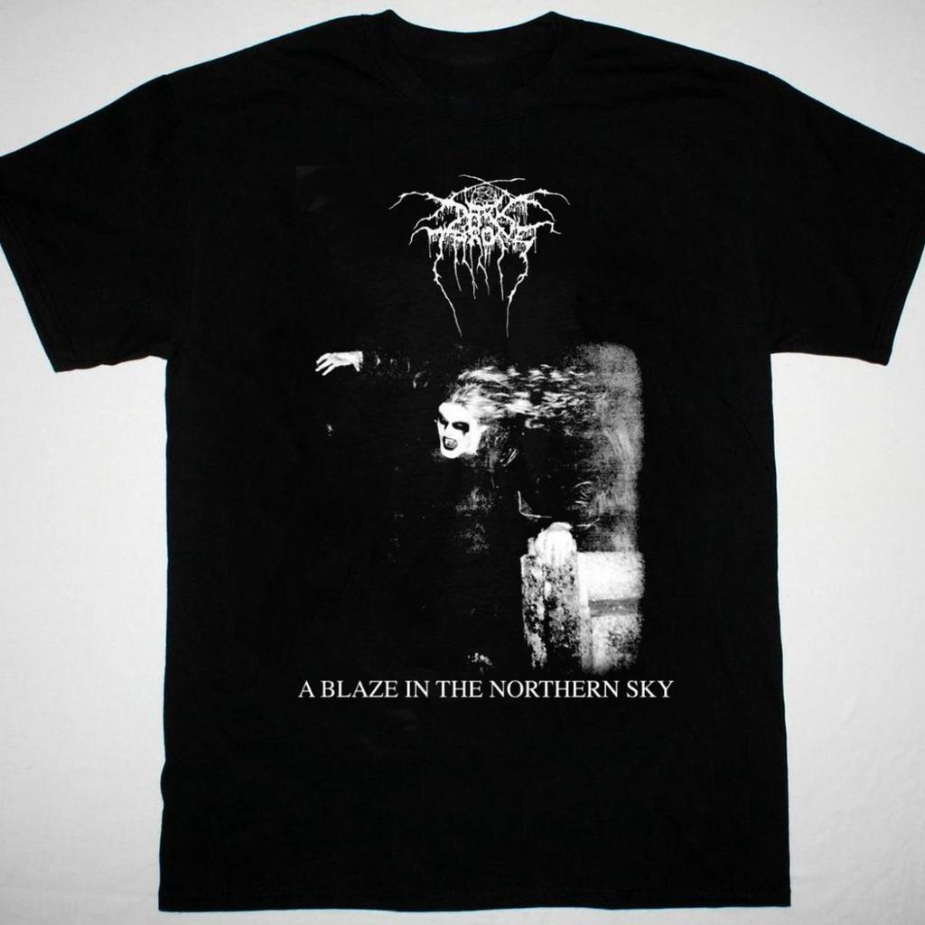 Darkthrone A Blaze In The Northern Sky Tričko Topy Tričko černé Bavlna Všechny velikosti