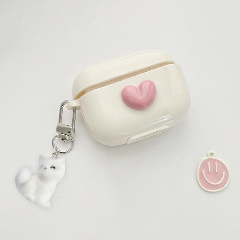 Cartoon Foxes Keychain Plush Felt Designs Soft Touch Resin Bag Charm Keys and Phone Accessory Stylish Phone Pendant