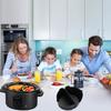 2 Stück Silikon Slow Cooker Einsätze Wiederverwendbar Silikon Slow Divider Auslaufsicher Hitzebeständig Einlage Schale Spülmaschine Küchenwerkzeuge