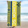 DUHOK SC Print Beach Towel, Large Soft Quick Dry Towel for Beach Camping Swimming