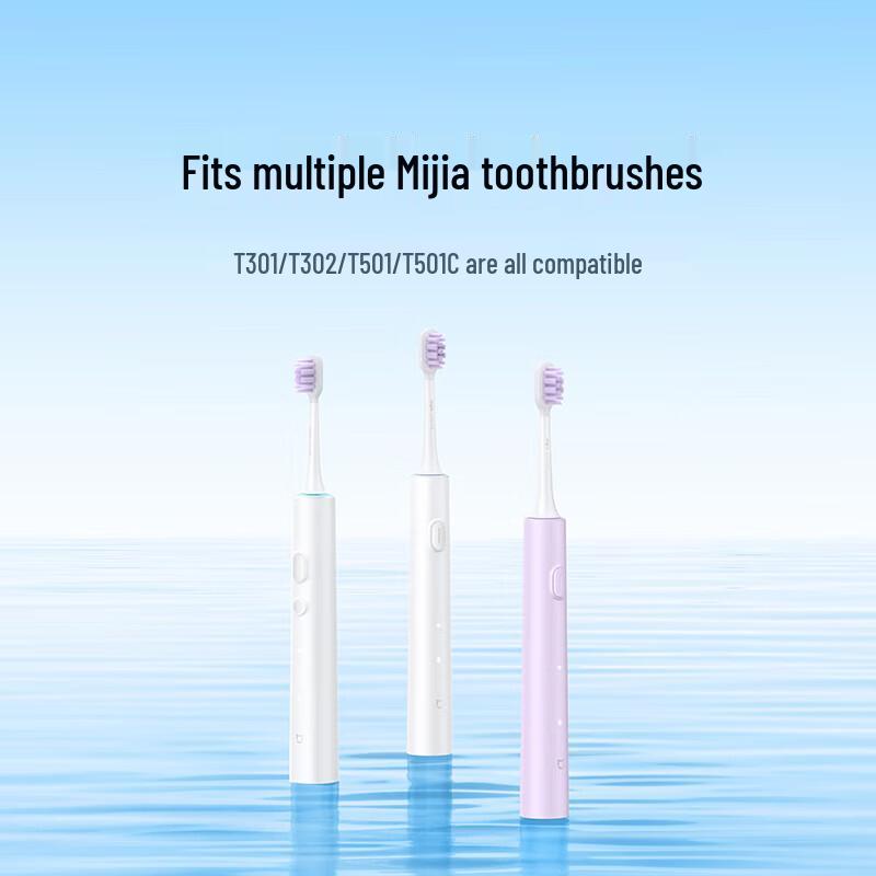 Xiaomi Mijia Sonic Electric Toothbrush Head (Sensitive, 3-Pack) CN plug (adapter included)