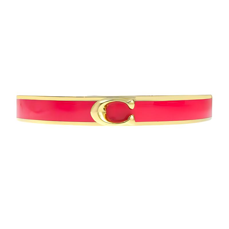 COACH Brand Letters - Bracelet Women s Pink
