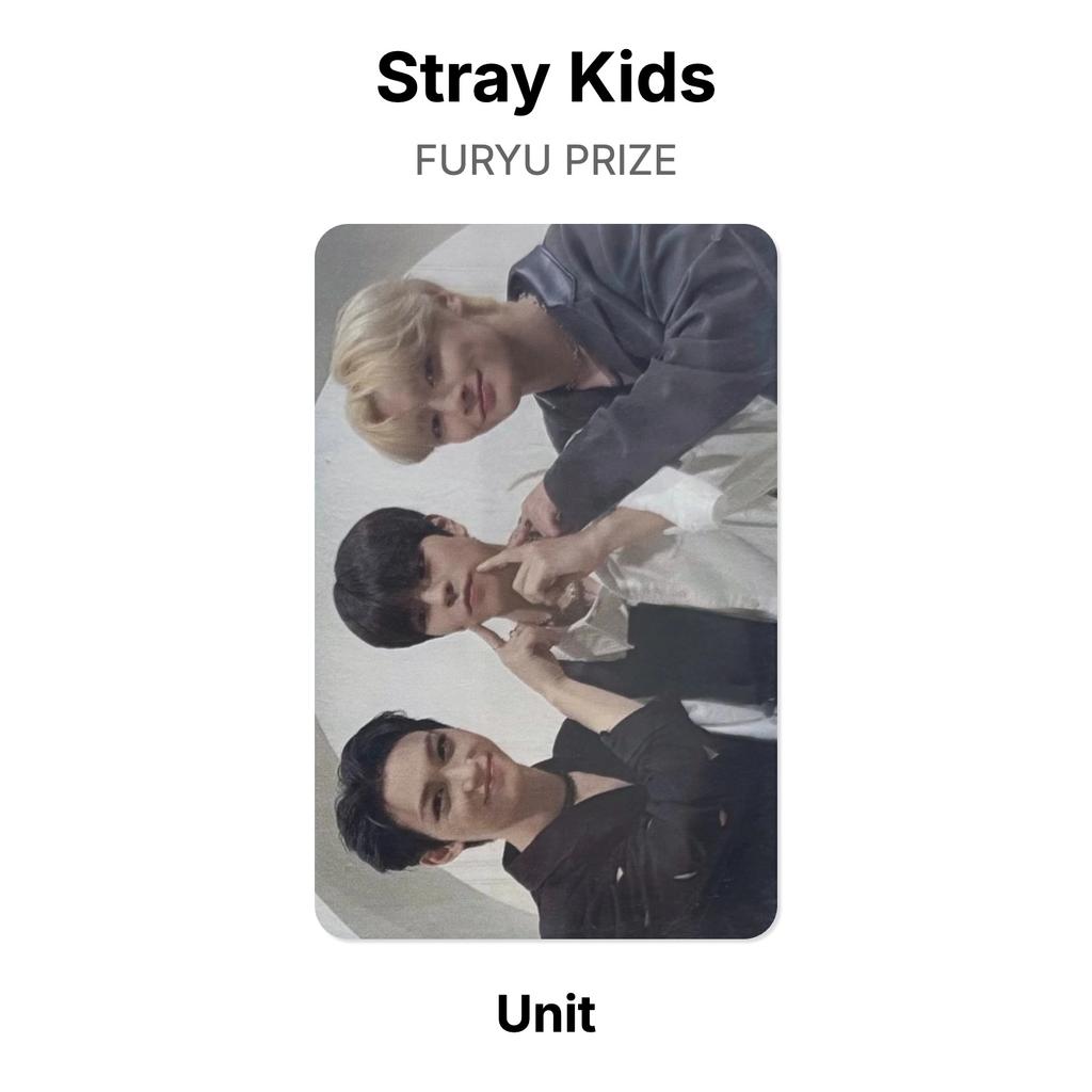 Stray Kids FURYU PRIZE Official Photocard
