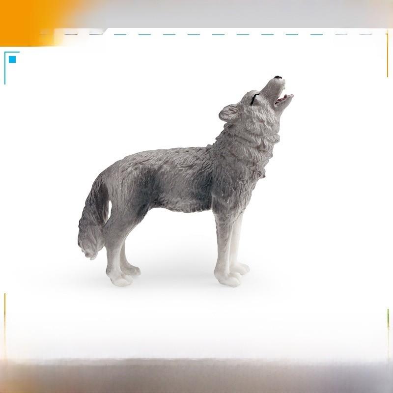 Arctic Wolf Static Pvc Figure For Animal Enthusiasts And Educational Displays