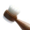 Mini Facial Cleansing Brush Dual-Sided Gentle Exfoliating Brush with Handle Hygienic Skincare Tool for Deep Pore Cleaning