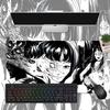 Junji Ito Tomie Kawakami Anime Mousepad Boy Pad Natural Rubber Gaming Mousepad Desk Mat Size For Gameing World Of Tanks CS GO Ze