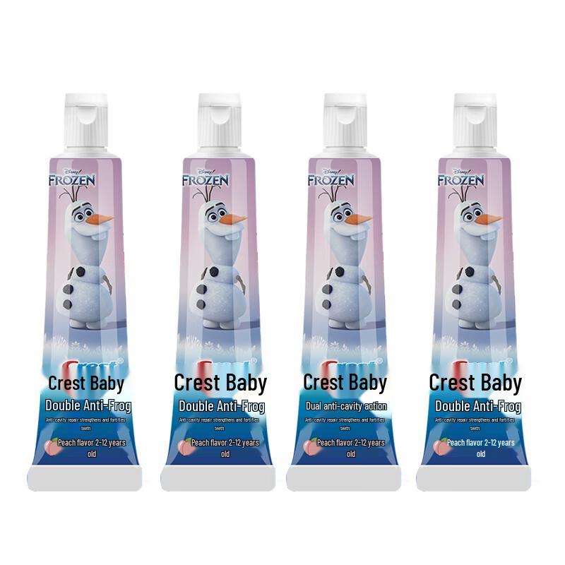 

Crest Kids Dual-Effect Anti-Cavity Toothpaste 4-Pack