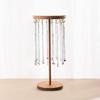 Bracelet Hanging Stand Jewelry Display Rack Wood Texture Bracelet Holder for Displaying Necklaces Earrings and Bracelets