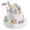 Elegant Pen Display Stand 360 Degrees Rotating Desk Organizer Large Capacity Holder Multifunctional Office Accessory for Supplies And Makeup