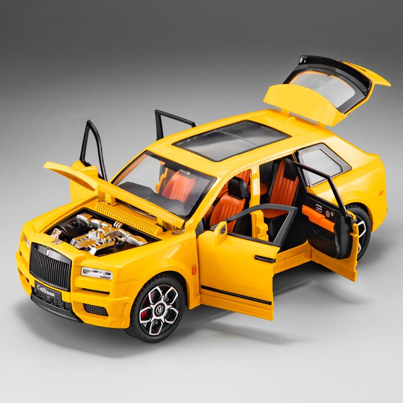 1:20 Rolls Royce Cullinan Ultra Luxusní Plnohodnotný SUV Domácí Dekorace & Sběratelské Předměty Hobby Displej Ozdoby Sváteční Dárek