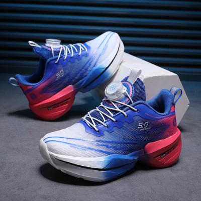 Children's Sports Shoes Mesh Trend Student Body Test Training Shoes Breathable Shock Absorption Boys Running Shoes